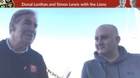 Donal Lenihan and Simon Lewis with the Lions - first Test preview