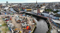 Work to install €8.5m River Lee bridges continues despite event centre delays