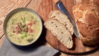 Colm O'Gorman: Comforting leek, potato and cheddar soup with crusty bread