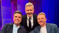 Late Late Show talking points, including united Ireland, co-parenting, and a bouncy castle man