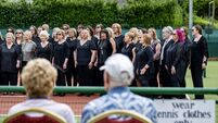 Watch: Choral festival at Sunday’s Well Tennis Club