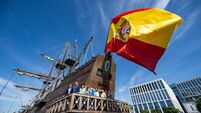 Watch: Life aboard El Galeón, the Spanish ship docked in Cork
