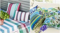Save or Splurge? Striped summer cushions for indoors and out