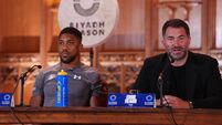 Anthony Joshua v Daniel Dubois - Press Conference - Guildhall - London