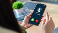 iStock-1757501649.jpg Human use smartphone with incoming call from unknown number, spam, prank caller, hoax person, fake identity, scammer, scam with