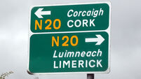 Cork to Limerick motorway: Bypassing congested towns a priority, with hopes work will start by 2028 