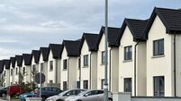 Newly built houses in Ireland