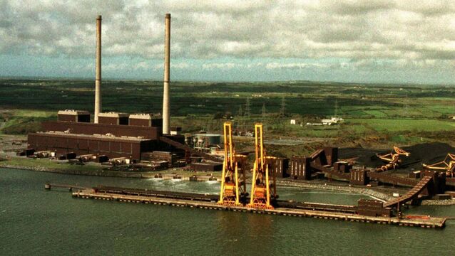 <p>The ESB generating station at Moneypoint, Co. Clare. File photo</p>