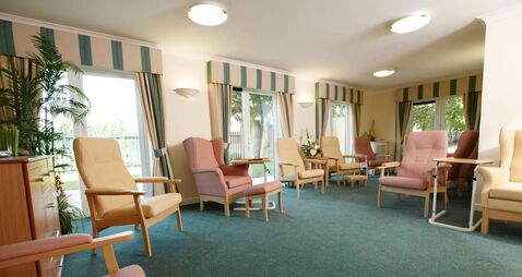 Nursing home living room