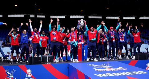 Crystal Palace FA Cup Winners Parade