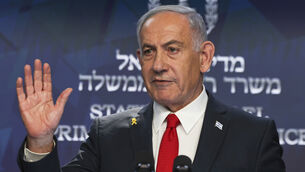 <p>Israeli Prime Minister Benjamin Netanyahu (Ronen Zvulun/Pool Photo via AP)</p> <p>Israeli Prime Minister Benjamin Netanyahu (Ronen Zvulun/Pool Photo via AP)</p>