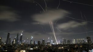 <p>The Israeli Iron Dome air defense system fires to intercept missiles during an Iranian attack over Tel Aviv, Israel, early Wednesday June 18.</p> <p>The Israeli Iron Dome air defense system fires to intercept missiles during an Iranian attack over Tel Aviv, Israel, early Wednesday June 18.</p>